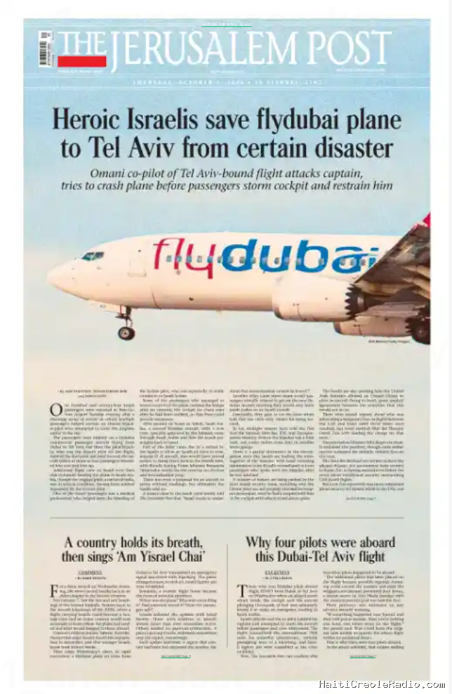 Vol Dubaï - Tel-Aviv : ces Israéliens qui ont empêché une “catastrophe certaine”