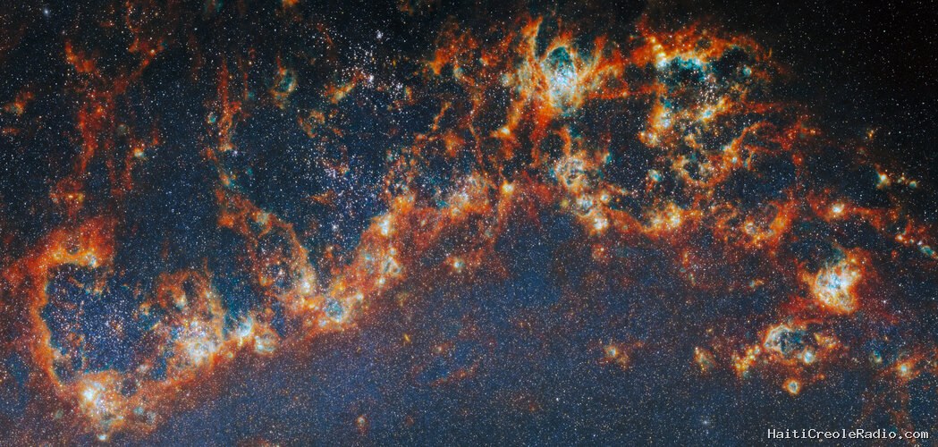 Webb & Hubble find massive star clusters emerge faster